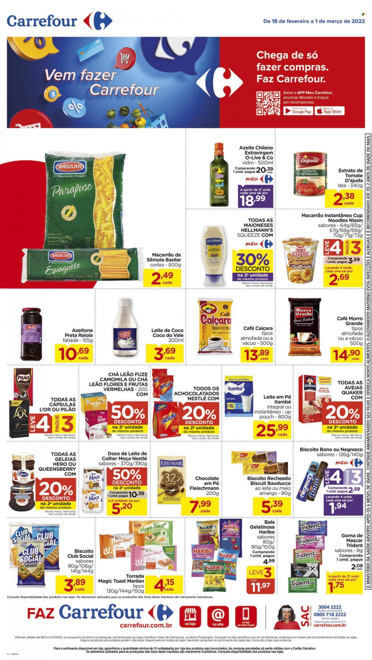 Folheto Carrefour Hiper - 18/02/2022 - 01/03/2022. Página 4