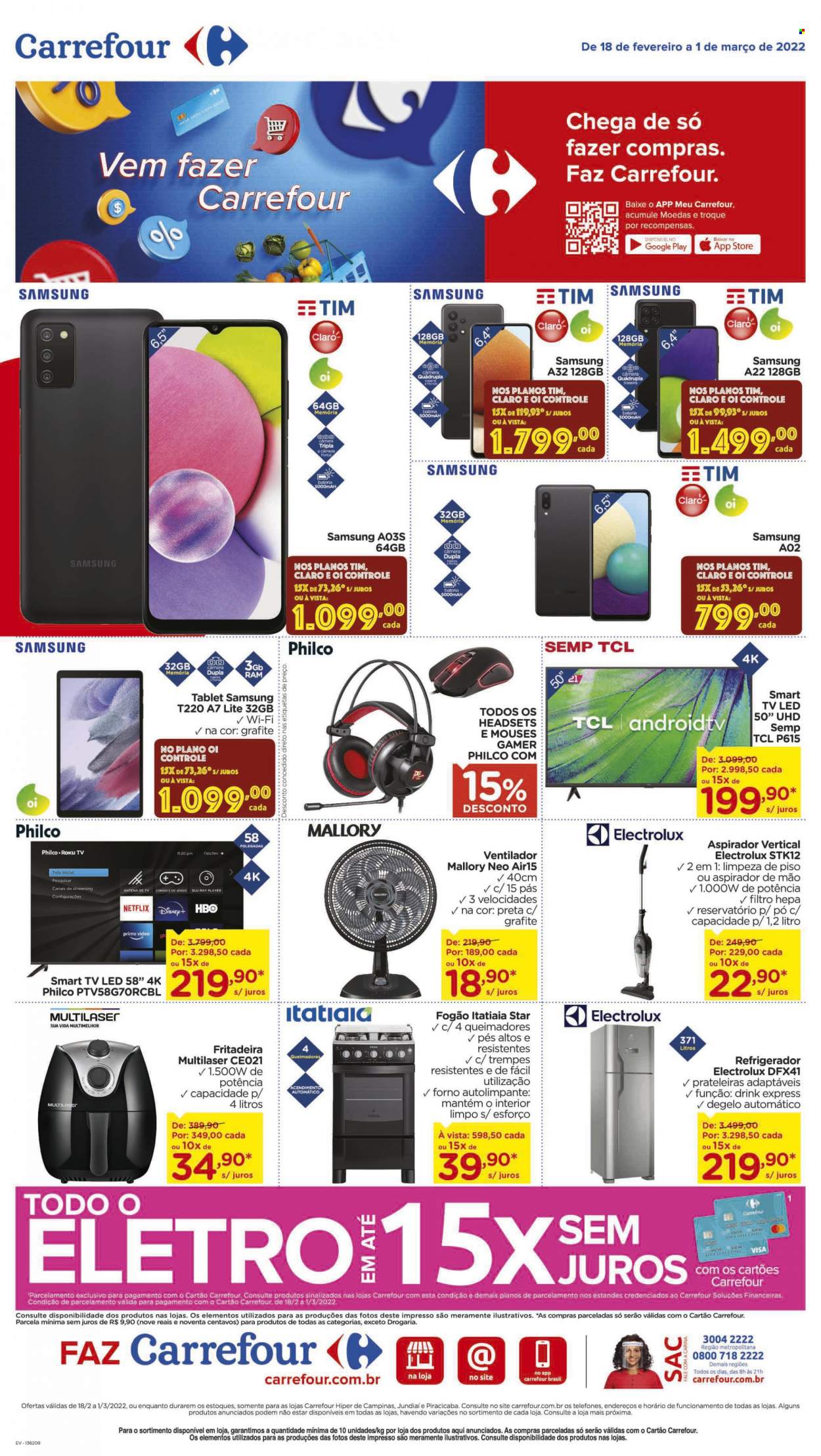 Folheto Carrefour Hiper - 18/02/2022 - 01/03/2022. Página 14
