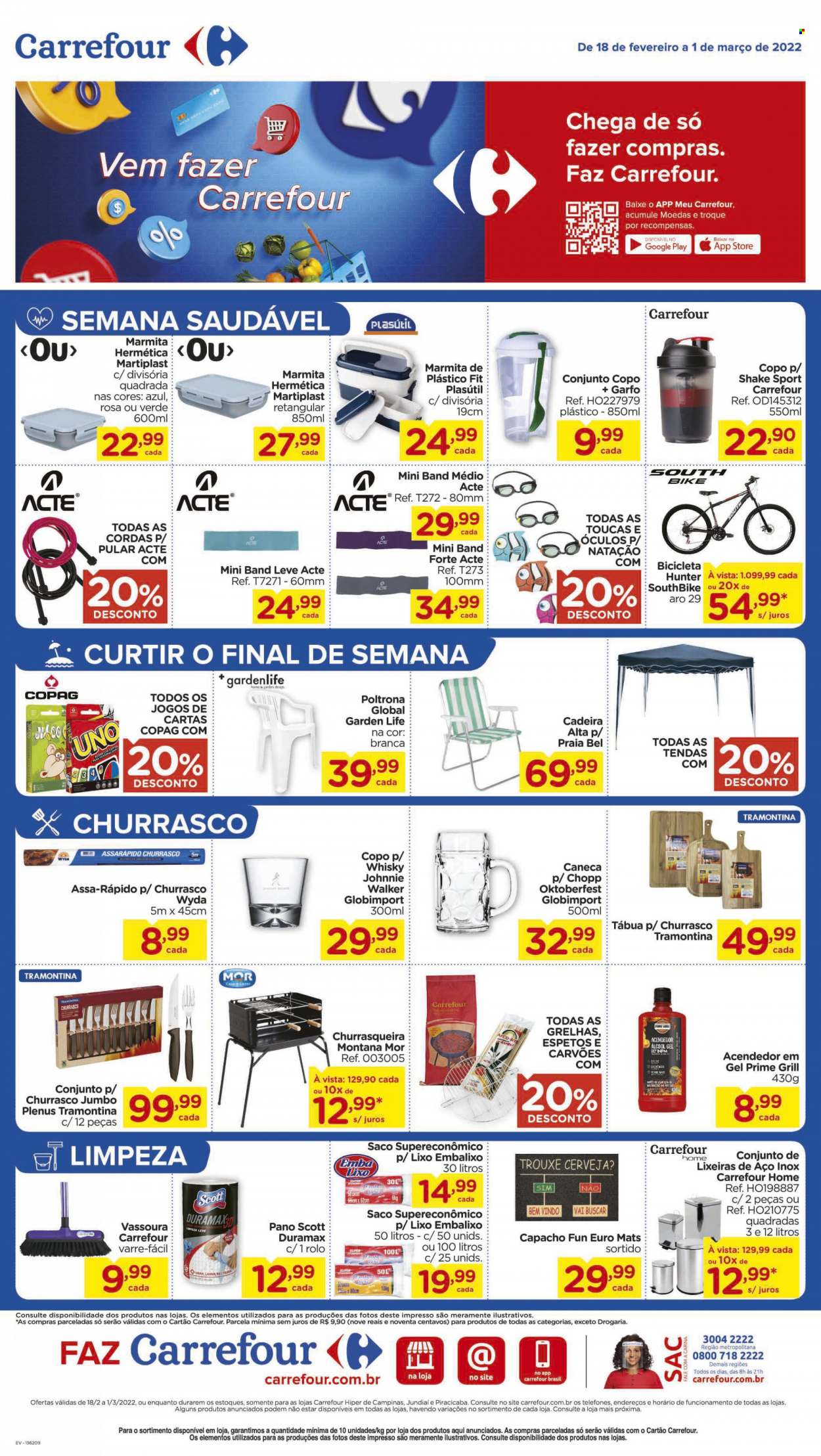 Folheto Carrefour Hiper - 18/02/2022 - 01/03/2022. Página 16