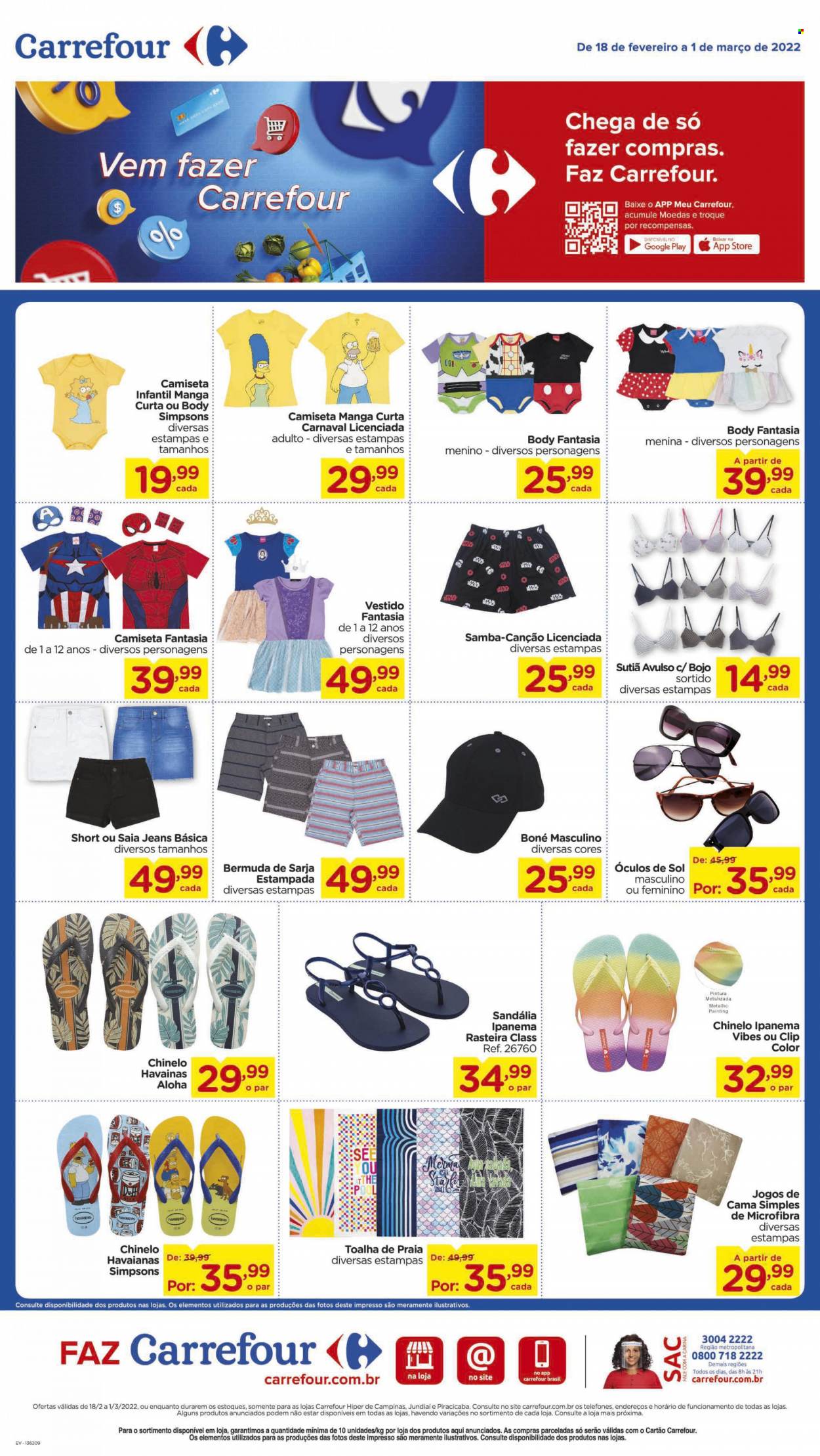 Folheto Carrefour Hiper - 18/02/2022 - 01/03/2022. Página 18
