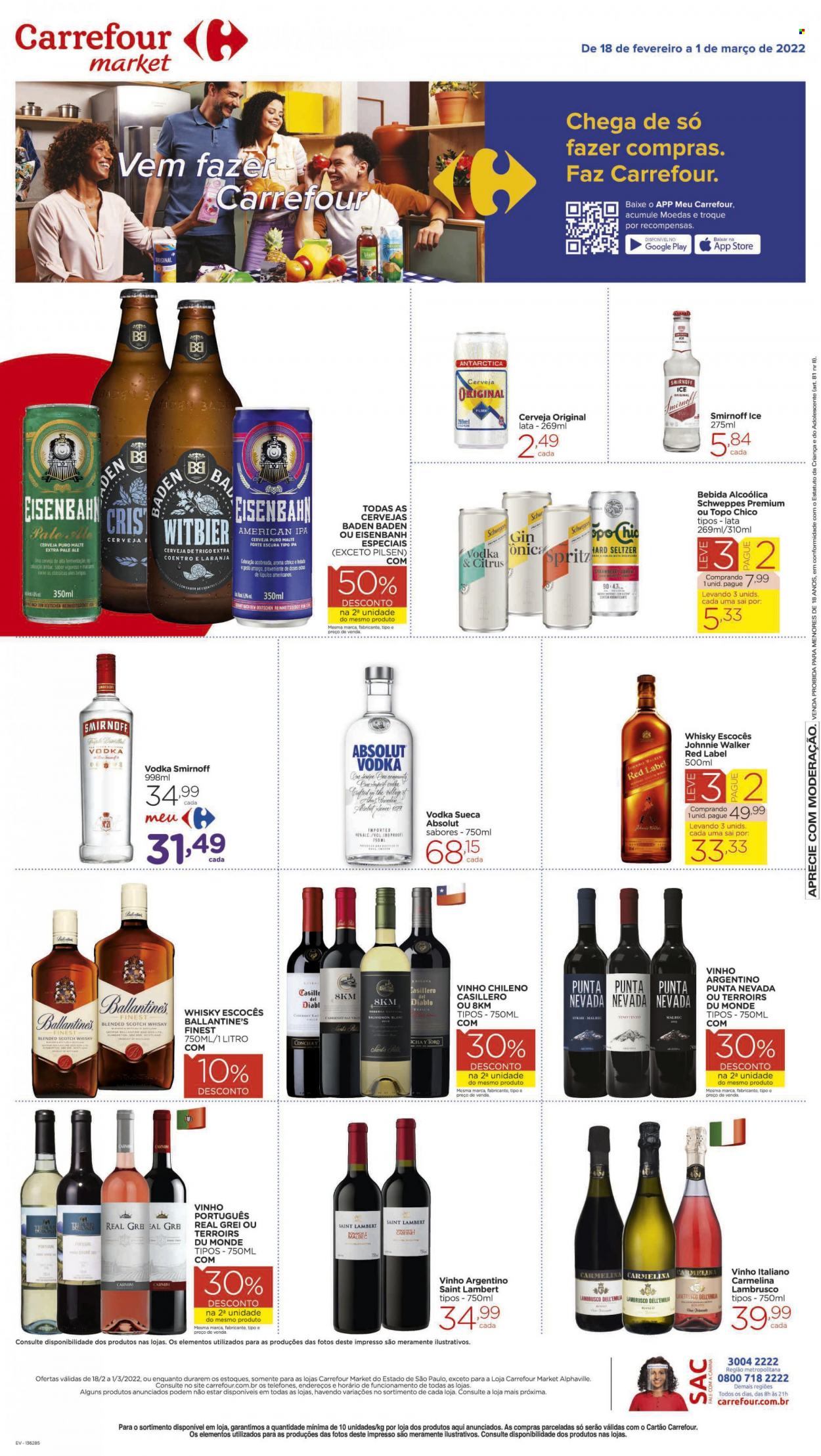 Folheto Carrefour Market - 18/02/2022 - 01/03/2022. Página 6