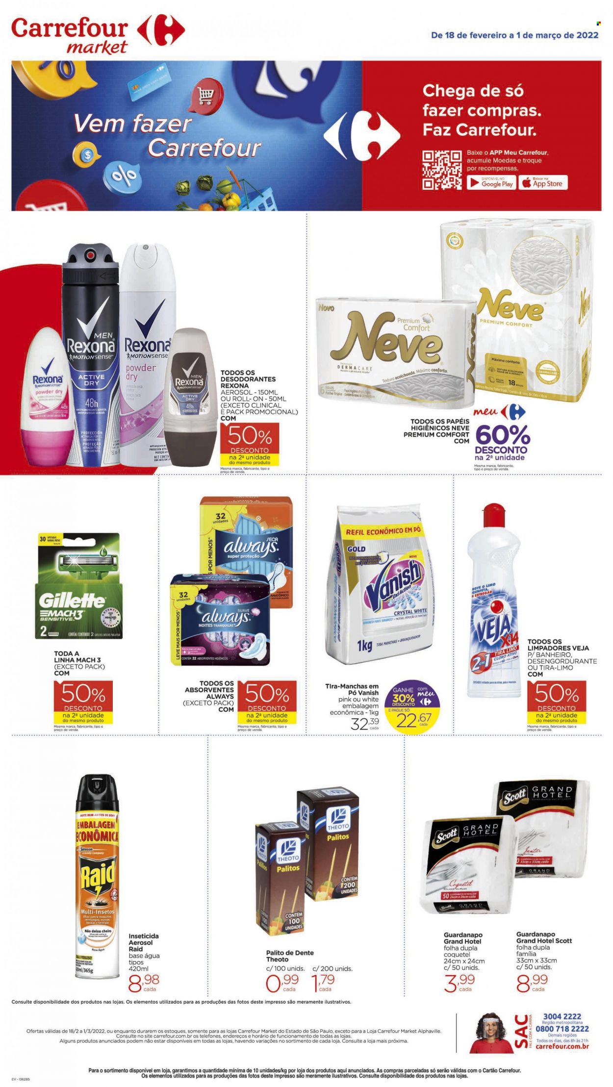 Folheto Carrefour Market - 18/02/2022 - 01/03/2022. Página 7