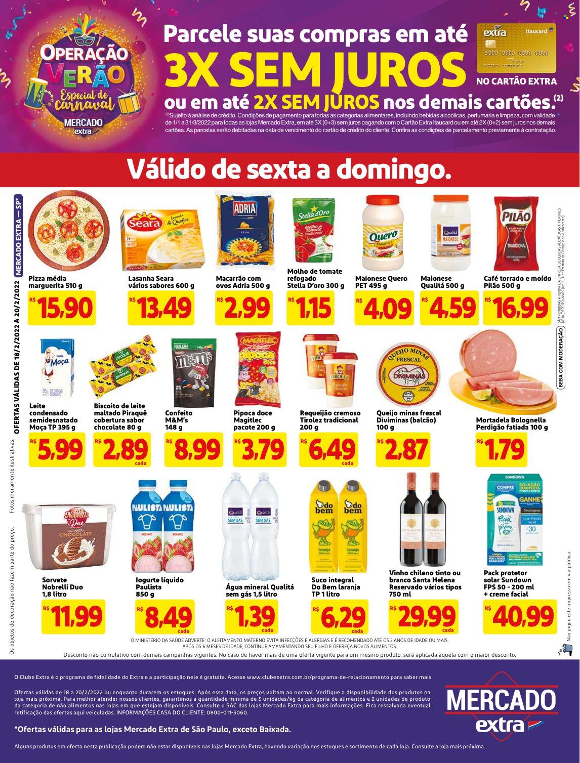 Folheto Mercado Extra - 18/02/2022 - 20/02/2022. Página 2
