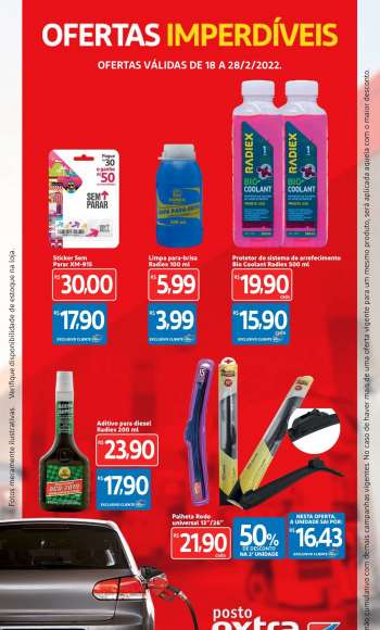 Folheto Postos Extra - 18/02/2022 - 28/02/2022.