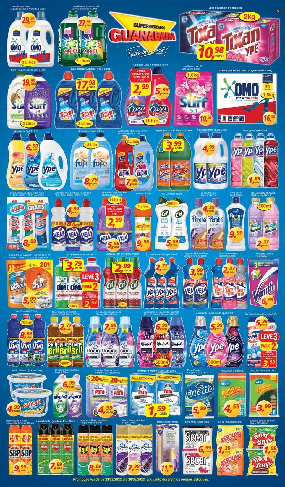 Folheto Supermercados Guanabara - 23/02/2022 - 26/02/2022. Página 6