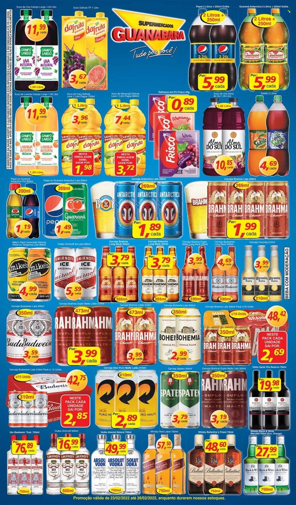 Folheto Supermercados Guanabara - 23/02/2022 - 26/02/2022. Página 7