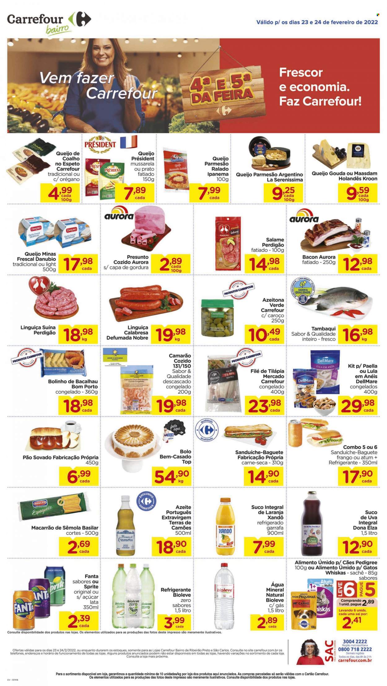 Folheto Carrefour Bairro - 23/02/2022 - 24/02/2022. Página 2