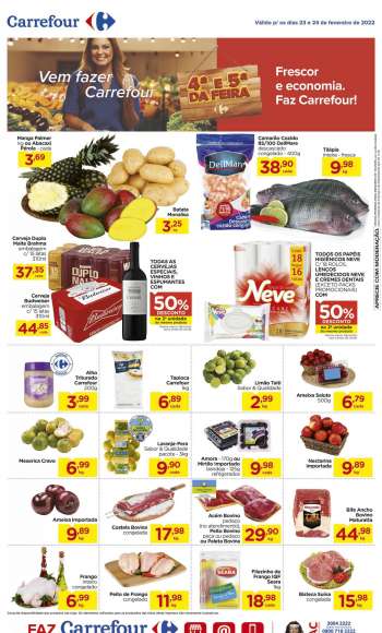 Folheto Carrefour Hiper - 23/02/2022 - 24/02/2022.