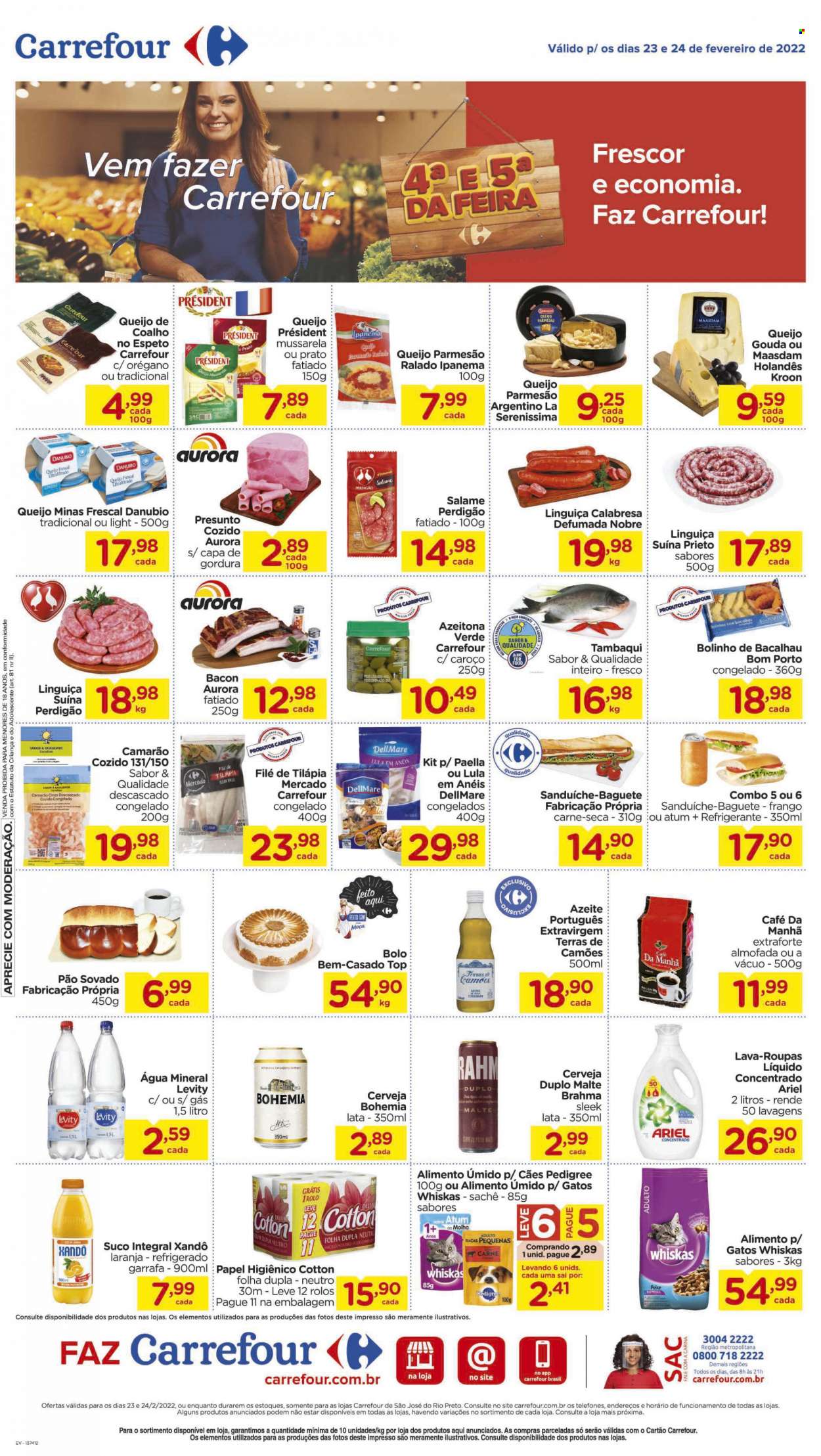 Folheto Carrefour Hiper - 23/02/2022 - 24/02/2022. Página 2