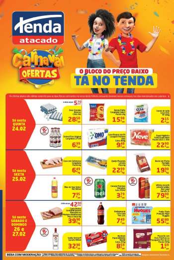 Folheto Tenda Atacado - 24/02/2022 - 27/02/2022.