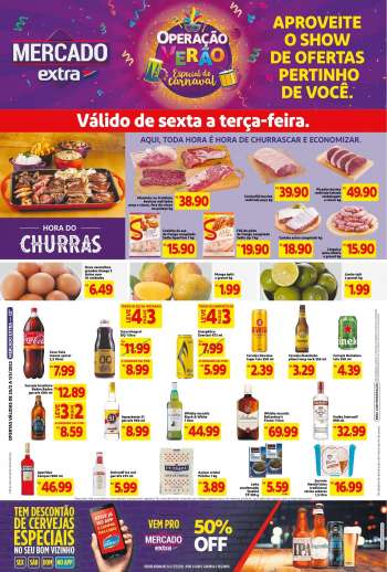 Folheto Mercado Extra - 25/02/2022 - 01/03/2022.