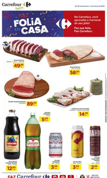Folheto Carrefour Bairro - 25/02/2022 - 01/03/2022.