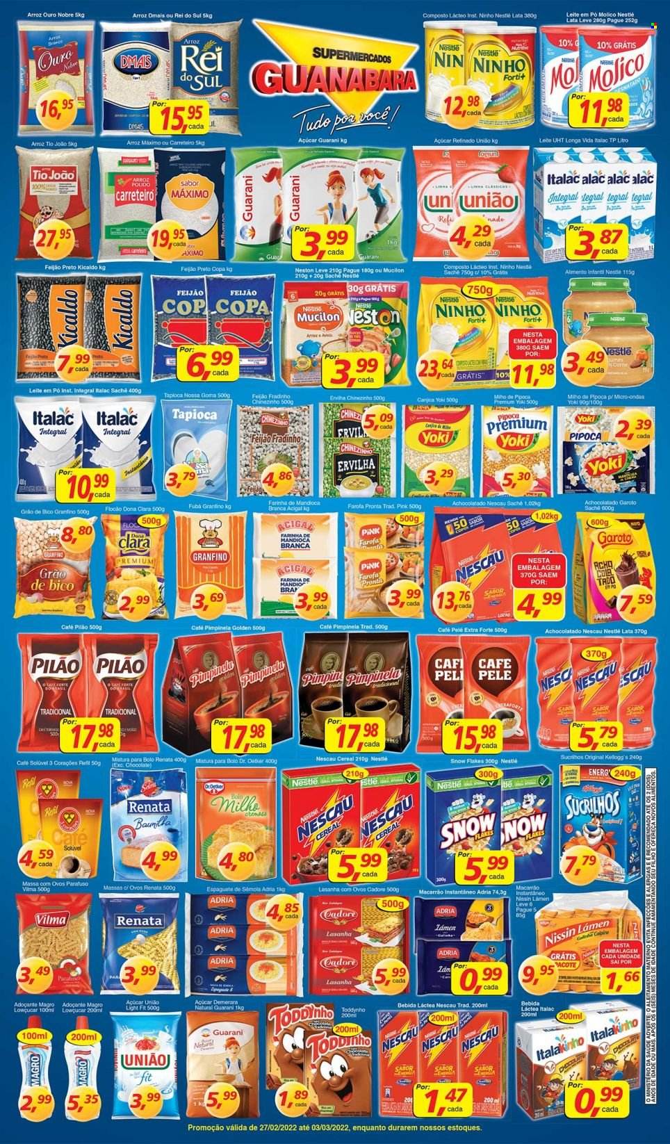 Folheto Supermercados Guanabara - 27/02/2022 - 03/03/2022. Página 2