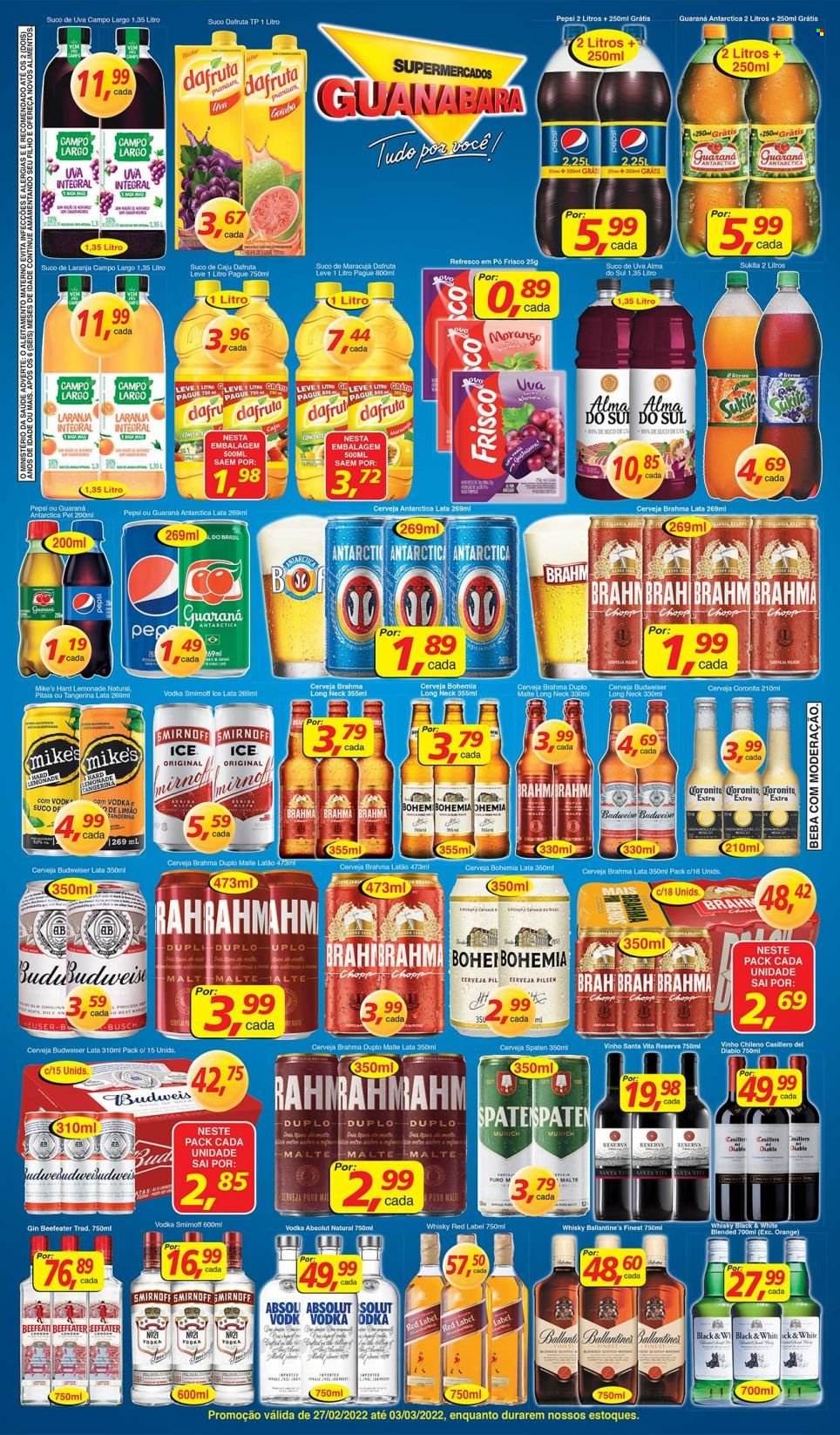 Folheto Supermercados Guanabara - 27/02/2022 - 03/03/2022. Página 7
