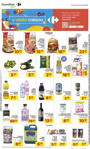Folheto Carrefour Bairro - 04/03/2022 - 06/03/2022.
