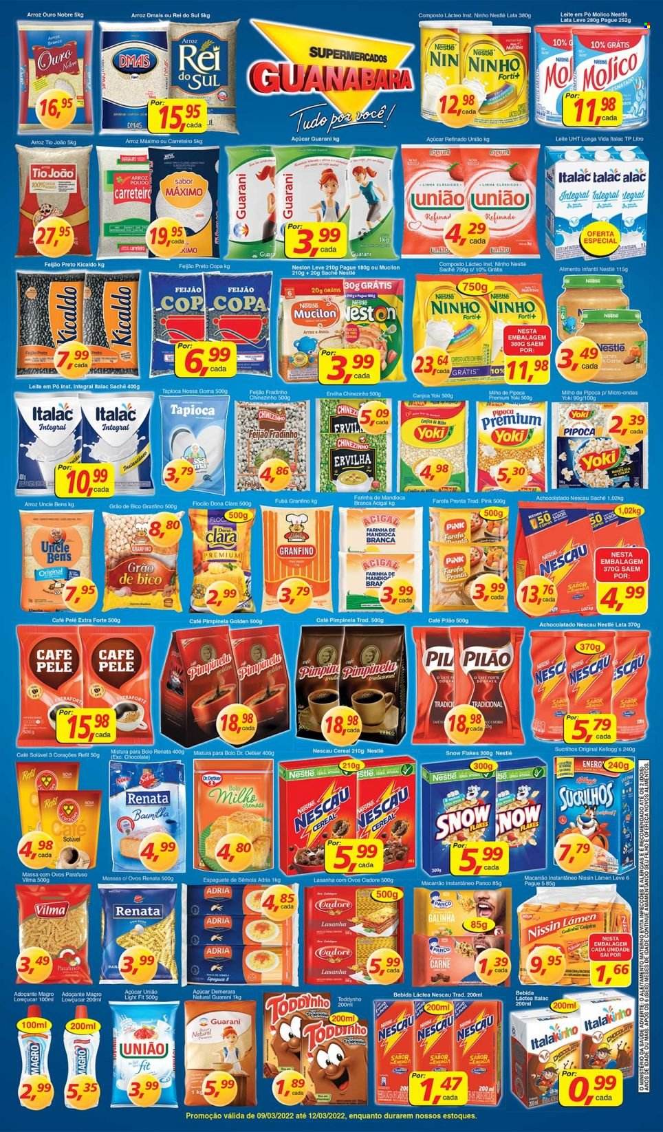 Folheto Supermercados Guanabara - 09/03/2022 - 12/03/2022. Página 2