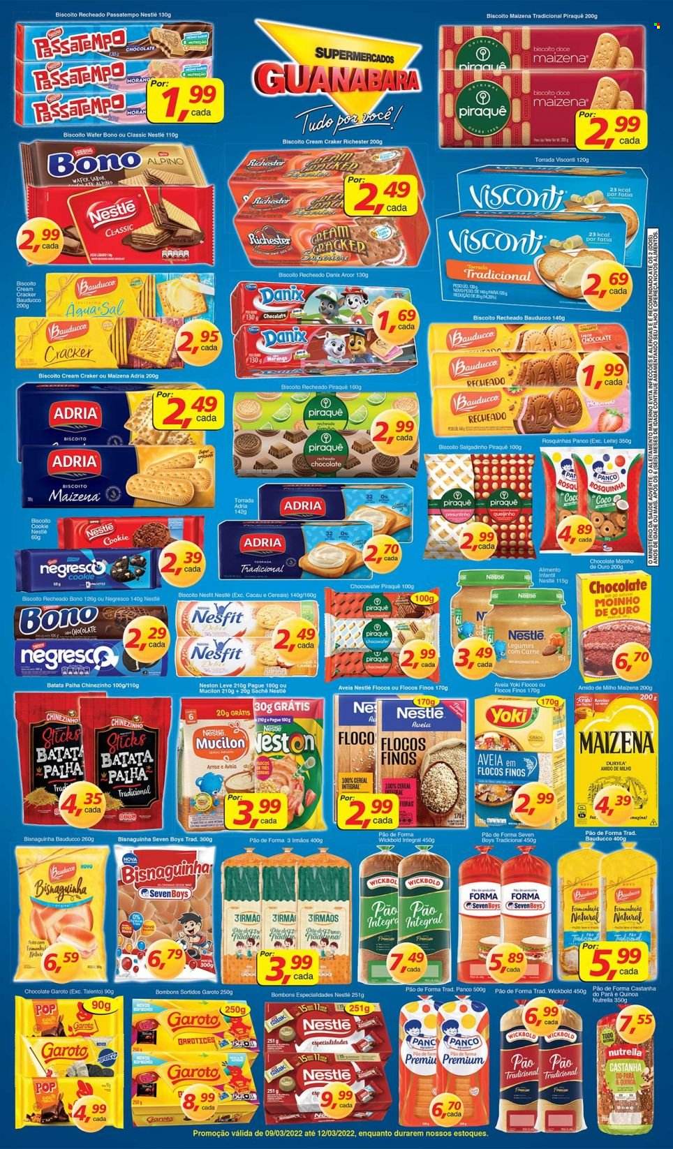 Folheto Supermercados Guanabara - 09/03/2022 - 12/03/2022. Página 4