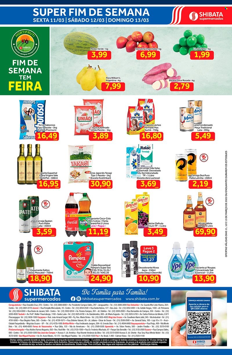 Folheto Shibata Supermercados - 11/03/2022 - 13/03/2022. Página 2