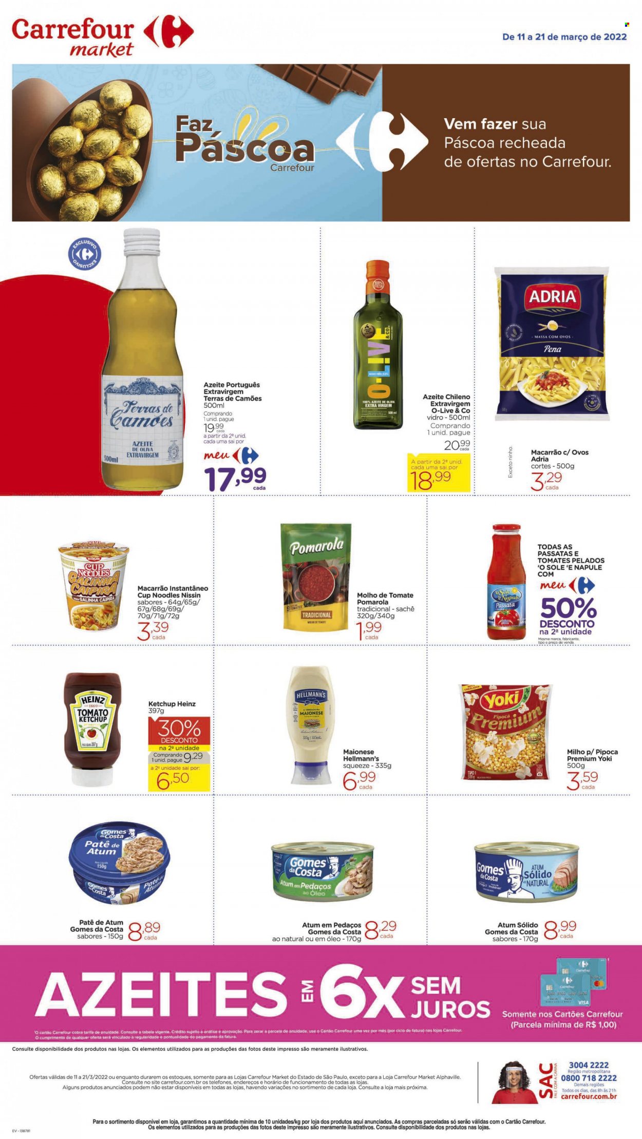 Folheto Carrefour Market - 11/03/2022 - 21/03/2022. Página 3