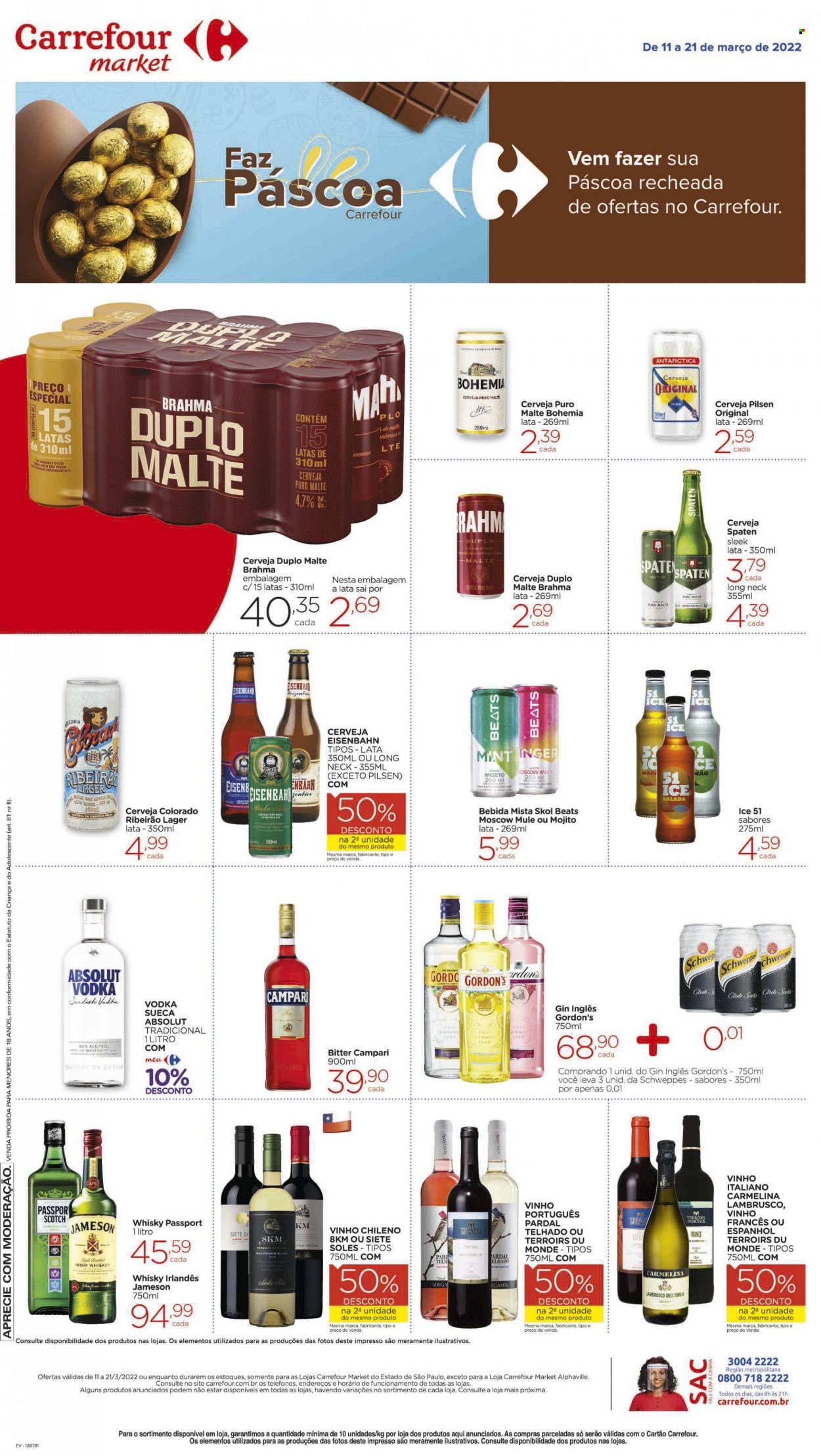 Folheto Carrefour Market - 11/03/2022 - 21/03/2022. Página 7