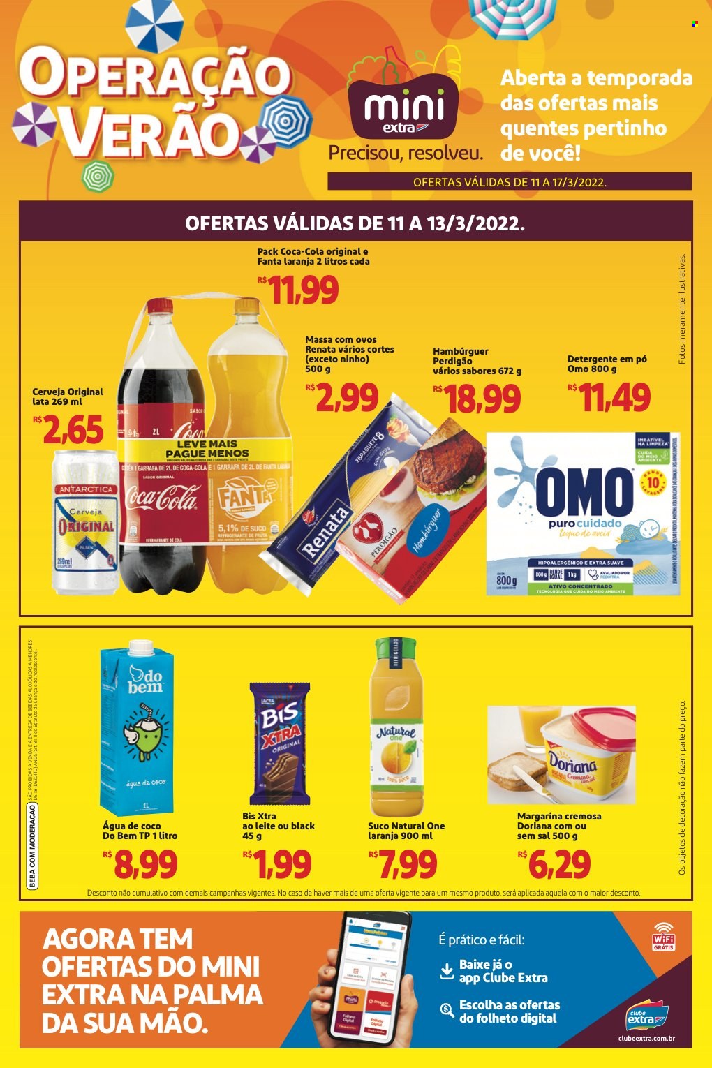 Folheto Mini Extra - 11/03/2022 - 17/03/2022. Página 1