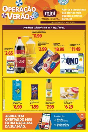 Folheto Mini Extra - 11/03/2022 - 17/03/2022.