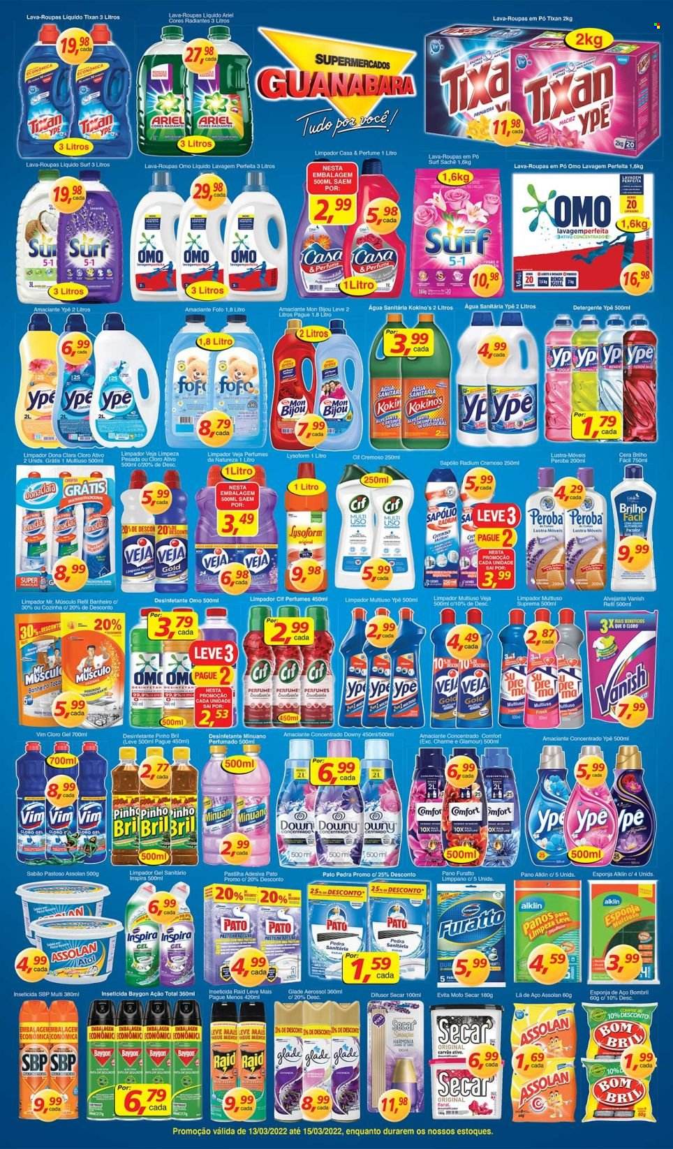 Folheto Supermercados Guanabara - 13/03/2022 - 15/03/2022. Página 6