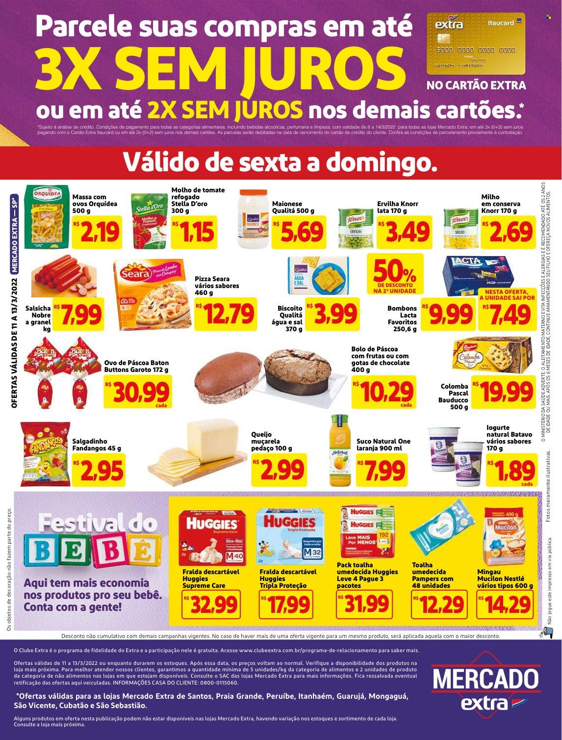 Folheto Mercado Extra - 11/03/2022 - 13/03/2022. Página 2