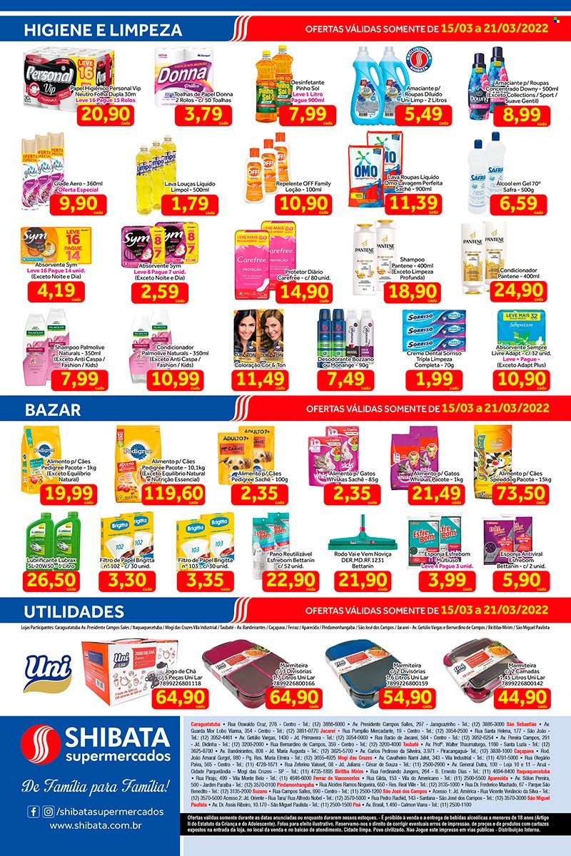 Folheto Shibata Supermercados - 15/03/2022 - 21/03/2022. Página 4