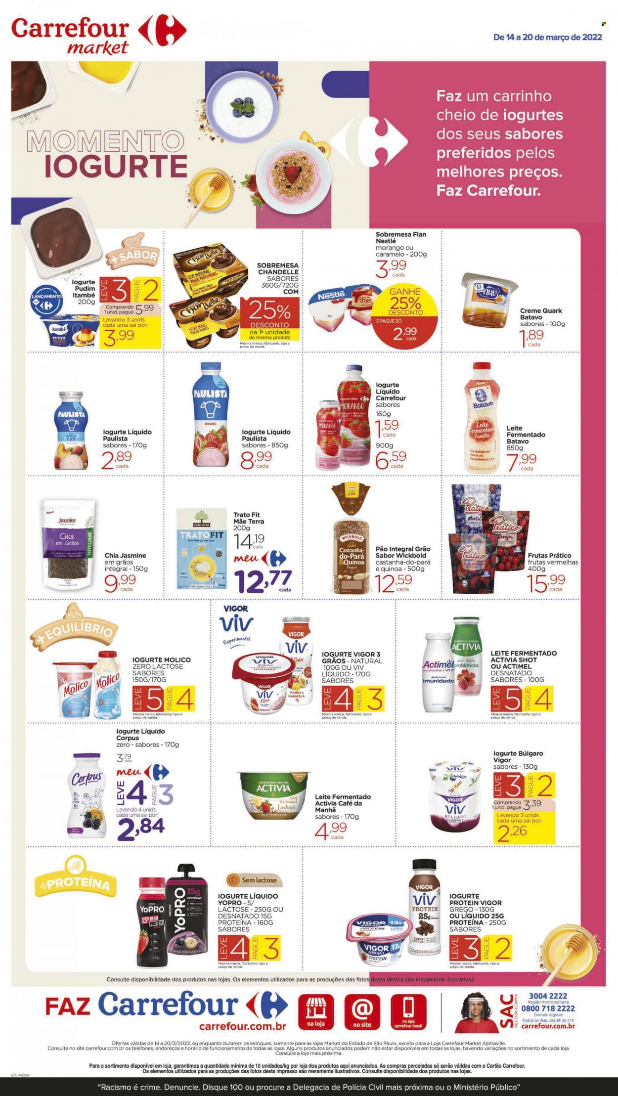 Folheto Carrefour Market - 14/03/2022 - 20/03/2022. Página 2