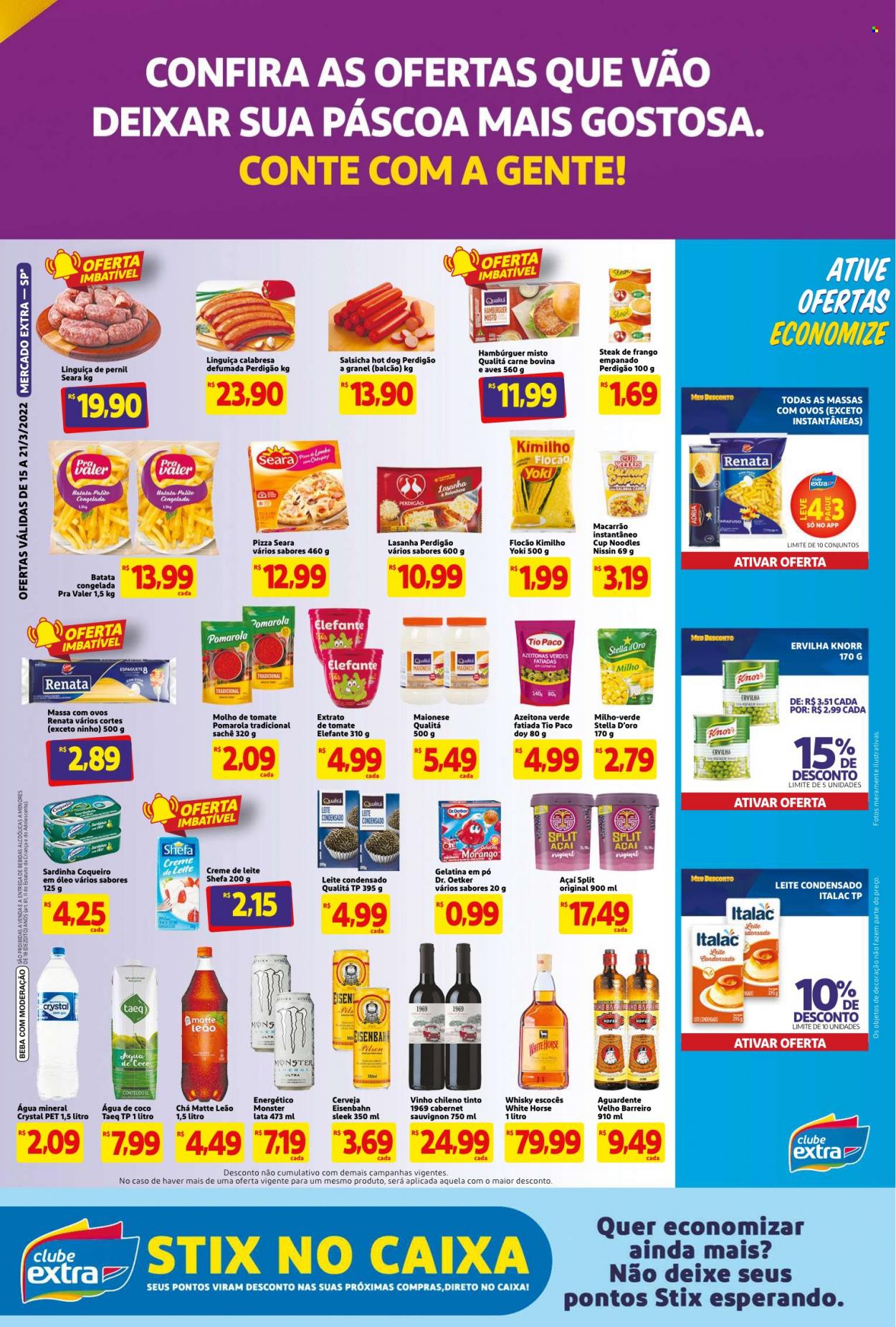 Folheto Mercado Extra - 15/03/2022 - 21/03/2022. Página 2