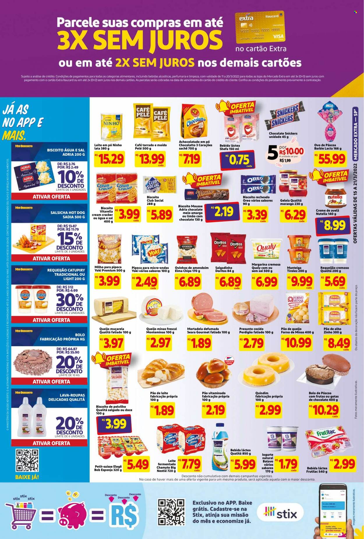 Folheto Mercado Extra - 15/03/2022 - 21/03/2022. Página 3