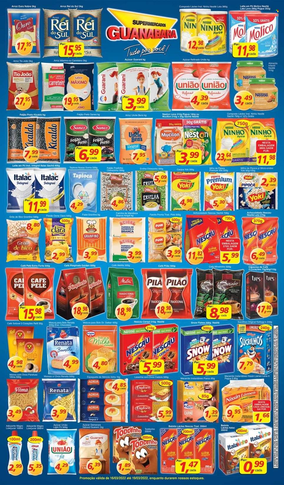 Folheto Supermercados Guanabara - 16/03/2022 - 19/03/2022. Página 2