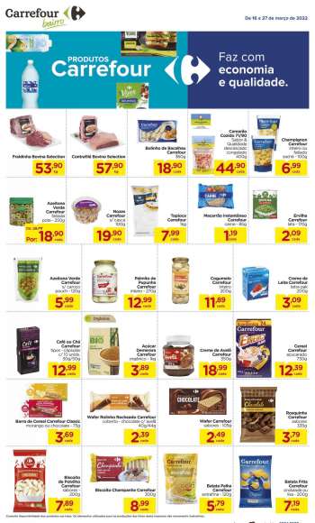 Folheto Carrefour Bairro - 16/03/2022 - 27/03/2022.