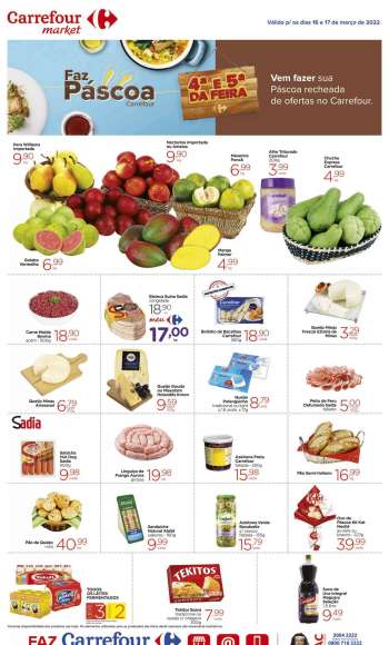 Folheto Carrefour Market - 16/03/2022 - 17/03/2022.