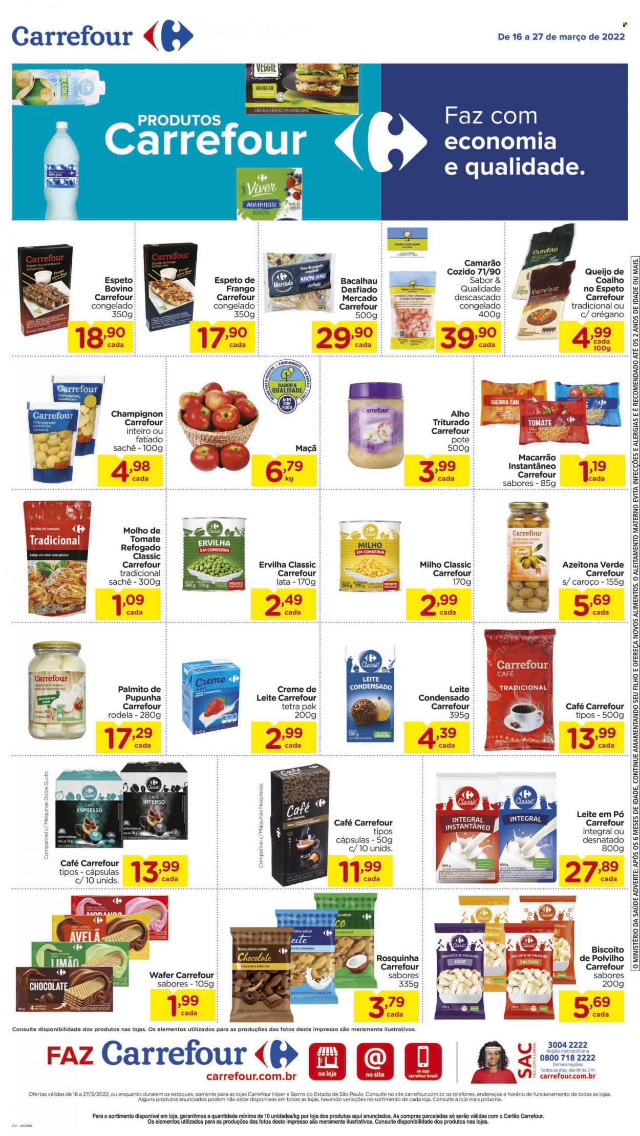 Folheto Carrefour Hiper - 16/03/2022 - 27/03/2022. Página 1