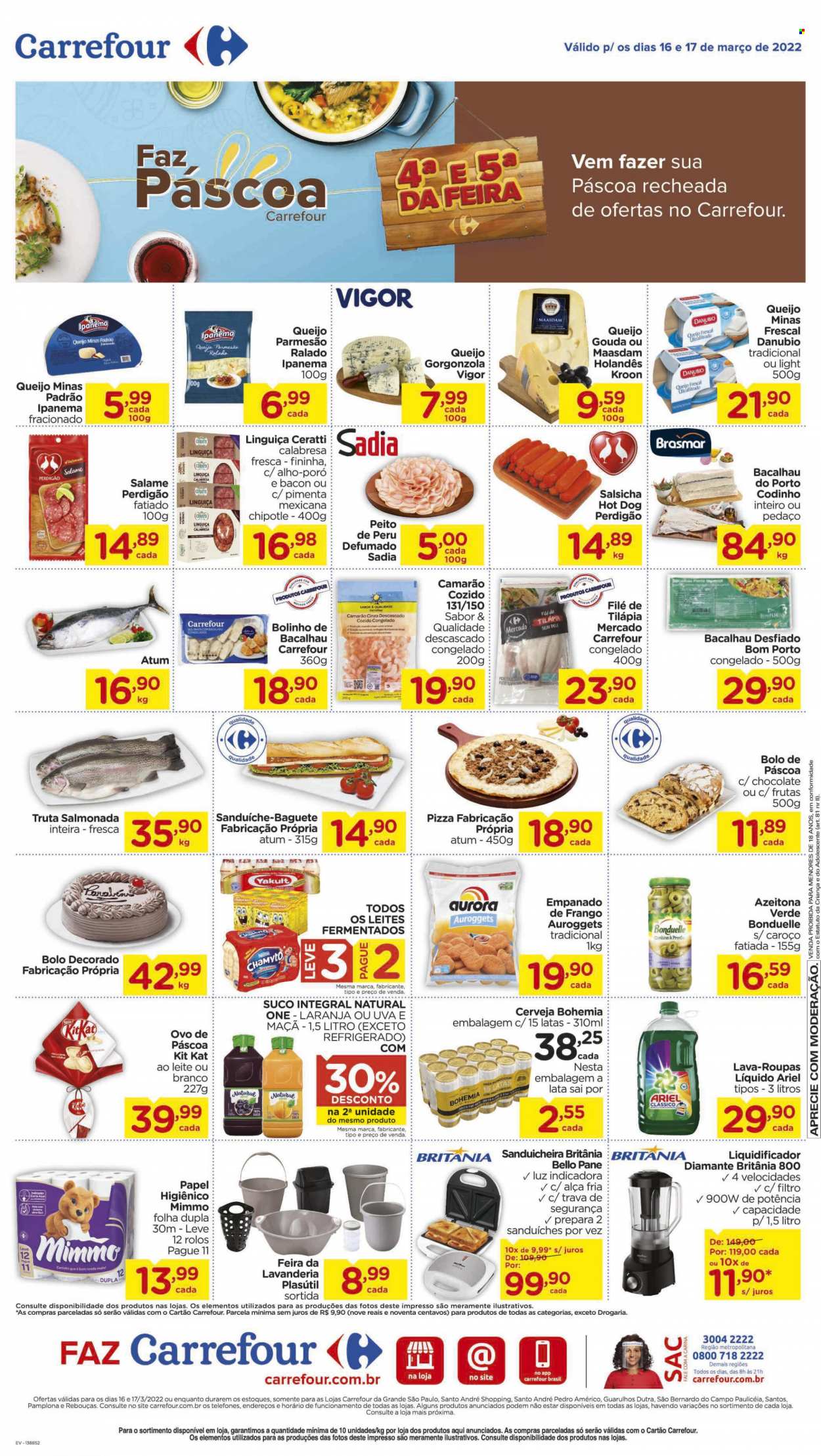 Folheto Carrefour Hiper - 16/03/2022 - 17/03/2022. Página 2
