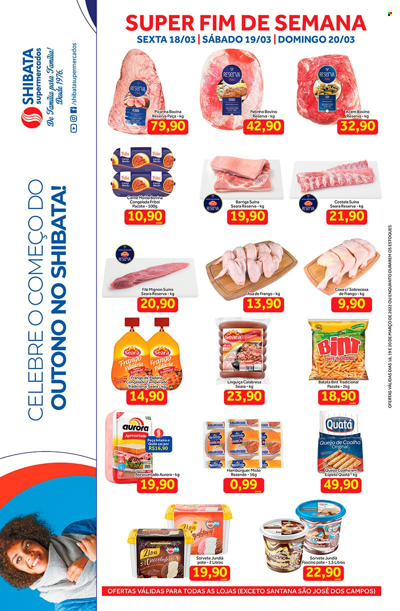 Folheto Shibata Supermercados - 18/03/2022 - 20/03/2022. Página 2