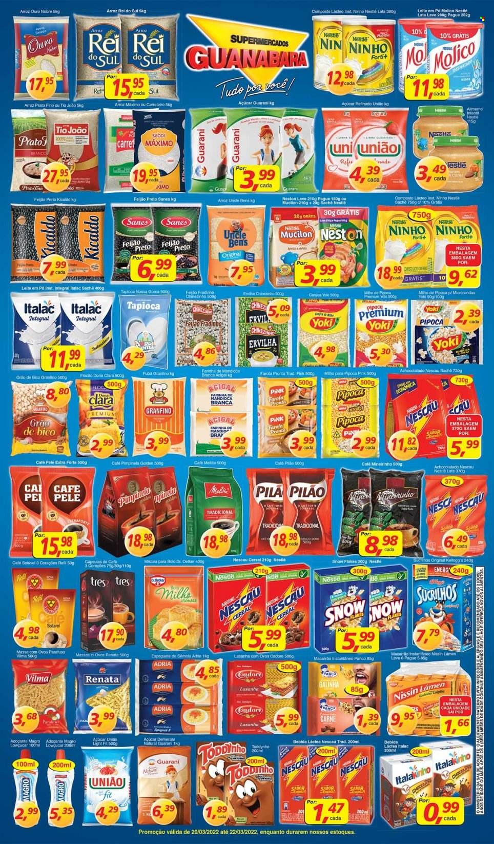 Folheto Supermercados Guanabara - 20/03/2022 - 22/03/2022. Página 2