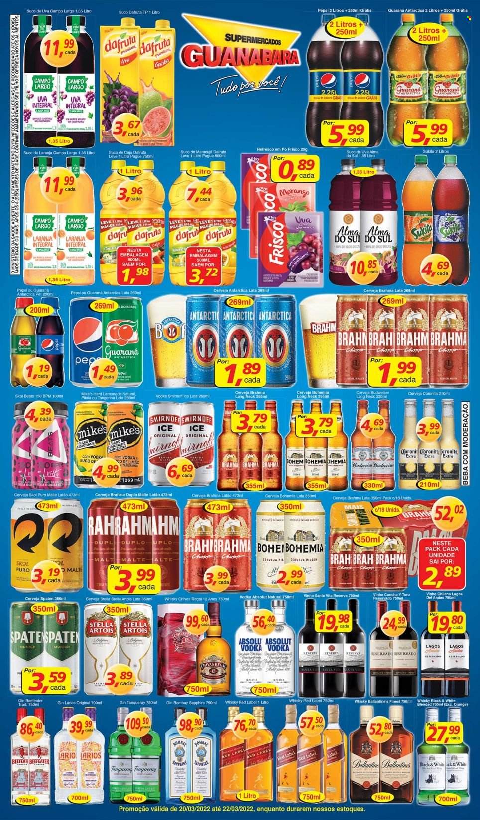 Folheto Supermercados Guanabara - 20/03/2022 - 22/03/2022. Página 7