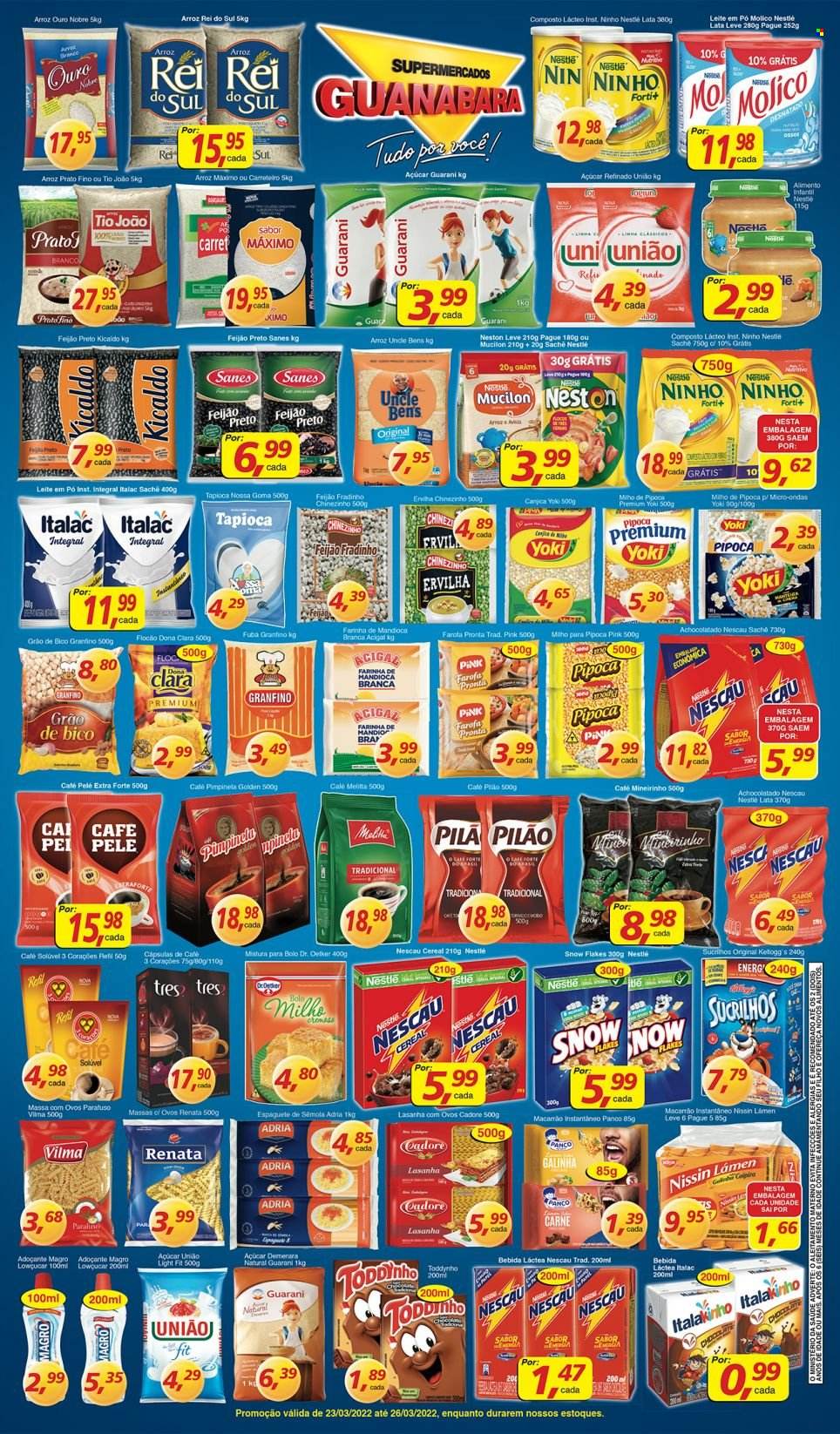 Folheto Supermercados Guanabara - 23/03/2022 - 26/03/2022. Página 2