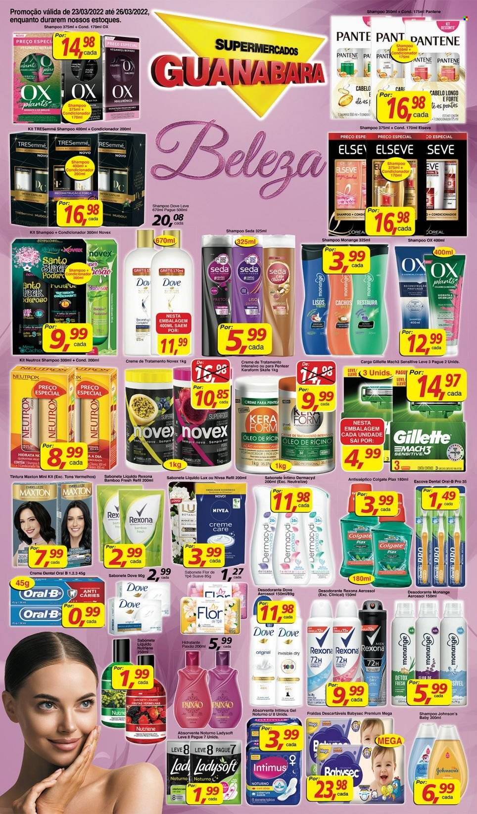 Folheto Supermercados Guanabara - 23/03/2022 - 26/03/2022. Página 12