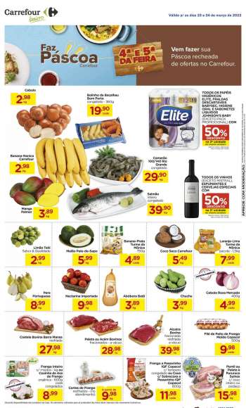 Folheto Carrefour Bairro - 23/03/2022 - 24/03/2022.