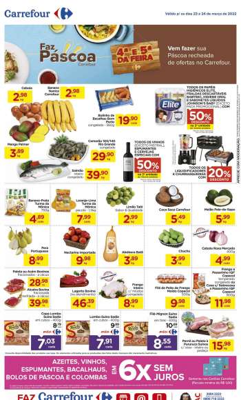 Folheto Carrefour Hiper - 23/03/2022 - 24/03/2022.