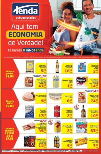 Folheto Tenda Atacado - 24/03/2022 - 27/03/2022.