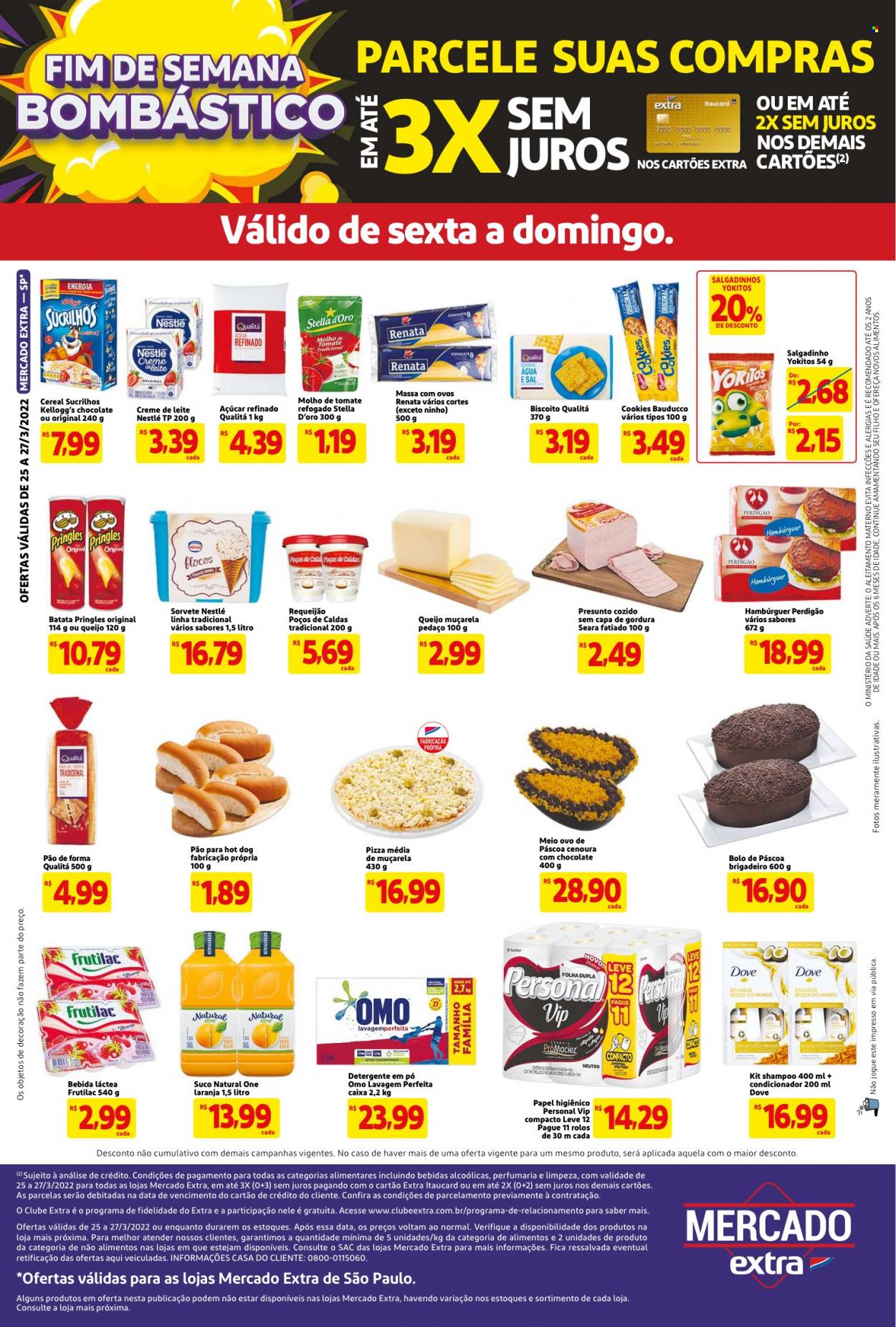 Folheto Mercado Extra - 25/03/2022 - 27/03/2022. Página 2