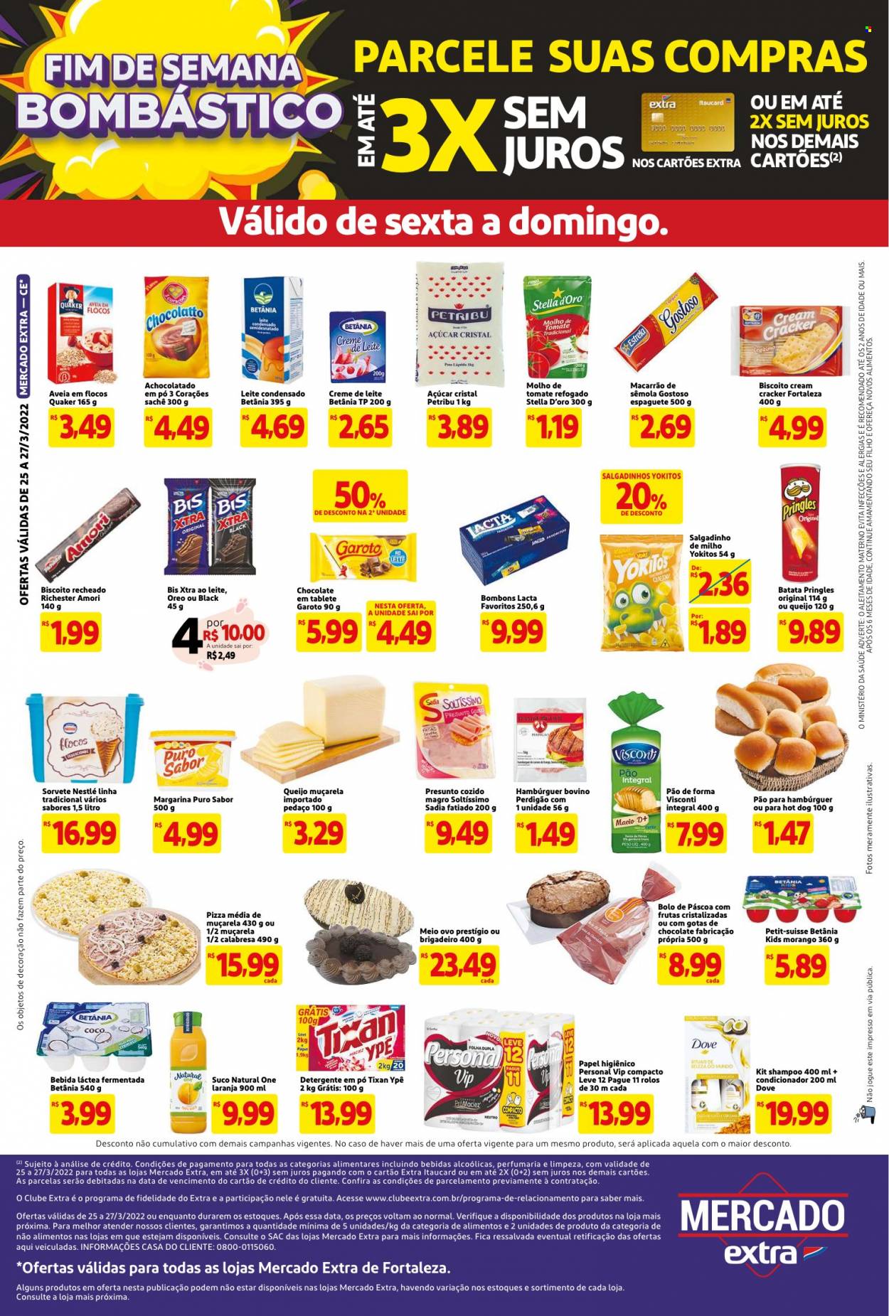 Folheto Mercado Extra - 25/03/2022 - 27/03/2022. Página 2