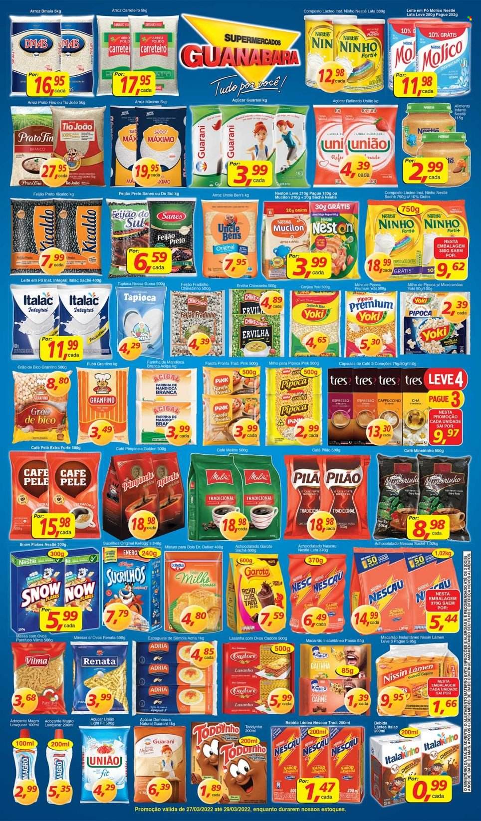Folheto Supermercados Guanabara - 27/03/2022 - 29/03/2022. Página 2