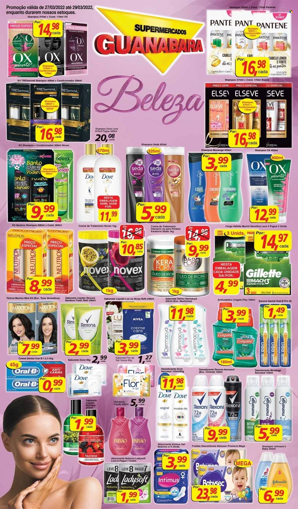 Folheto Supermercados Guanabara - 27/03/2022 - 29/03/2022. Página 12
