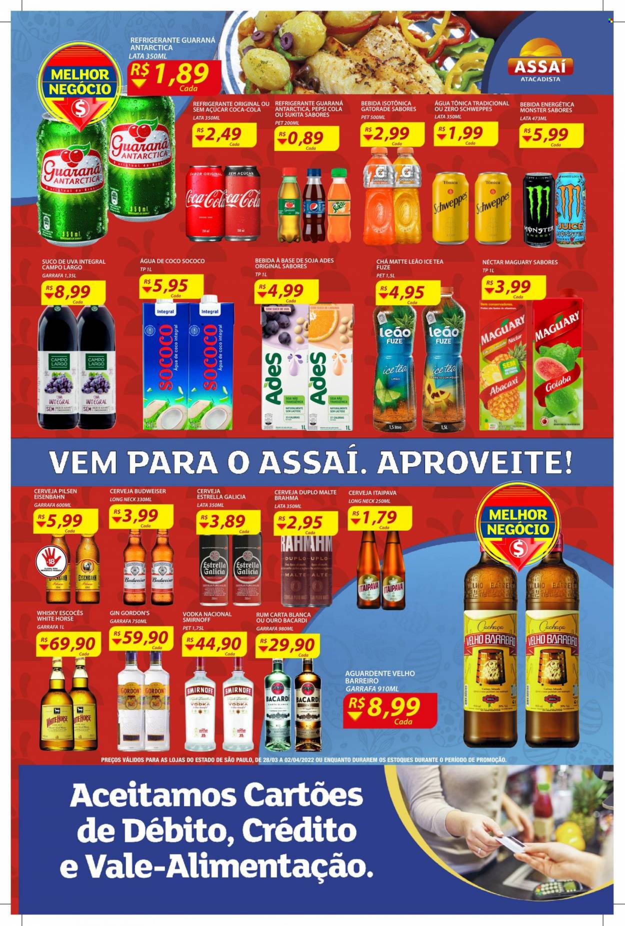 Folheto Assaí Atacadista - 28/03/2022 - 02/04/2022. Página 6